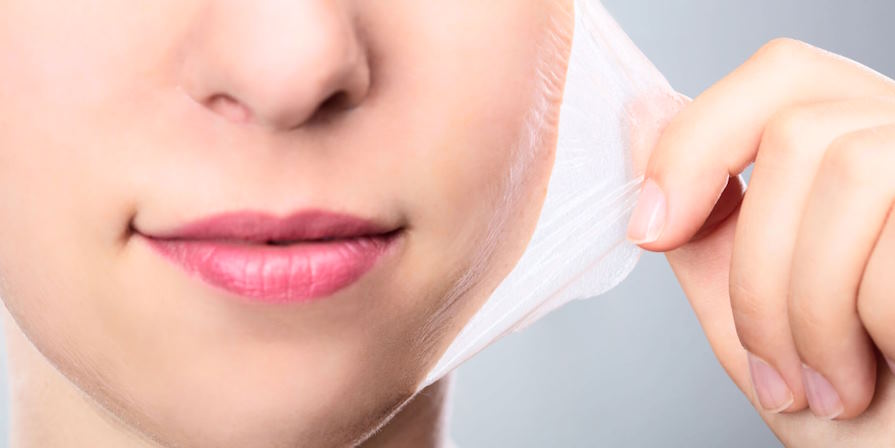 types of facial peeling